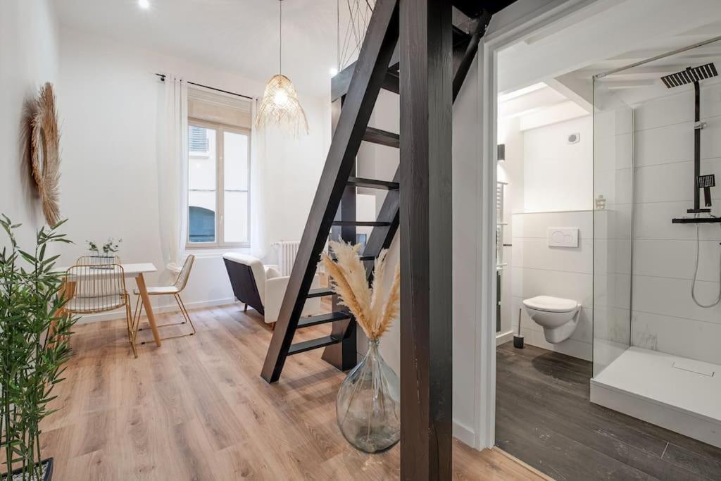  Le Boheme Superbe Loft Fonctionnel Et Central Saint-Etienne  Zewnętrze zdjęcie